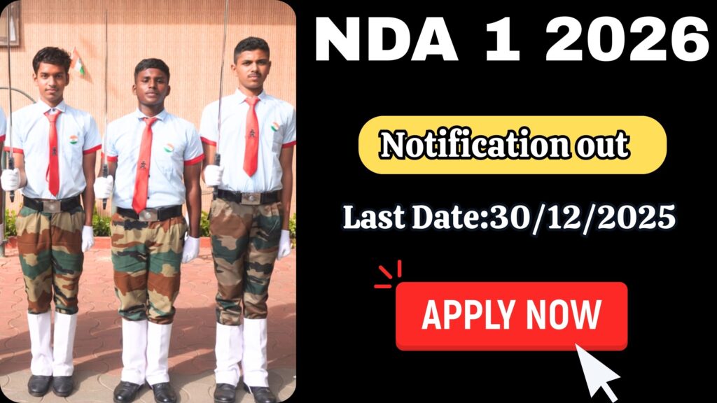UPSC NDA 1 Notification 2026 (2)